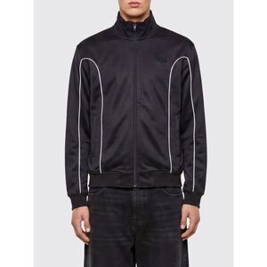 S-Locking-Do Zip-Up Sweatshirt Diesel In Cotton Blend With Oval D Logo